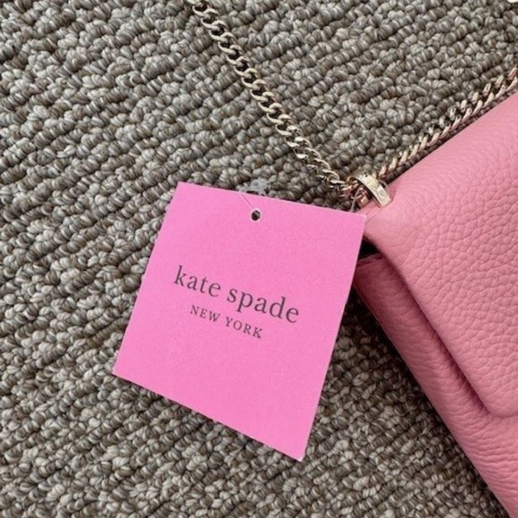 KATE SPADE Bradley North/South Leather Phone Crossbody-Rococo Pink - NWT - Picture 3 of 8
